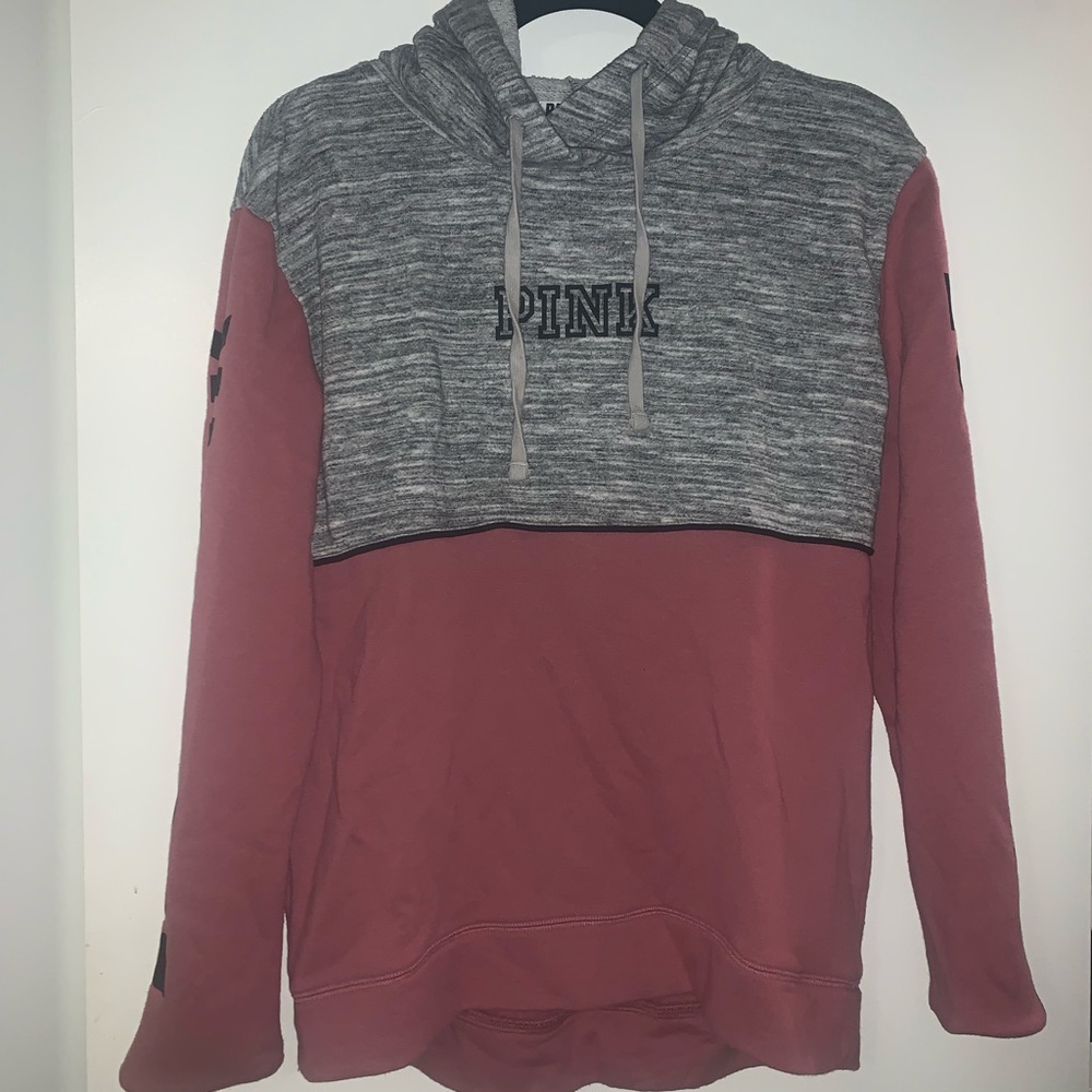 Pink hoodie